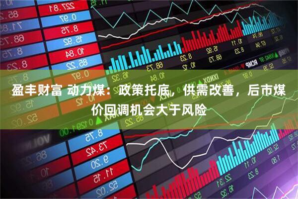 盈丰财富 动力煤：政策托底，供需改善，后市煤价回调机会大于风险